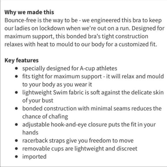 Lululemon Itty Bracer Bra Sports Bra Spry Blue - Picture 4 of 9